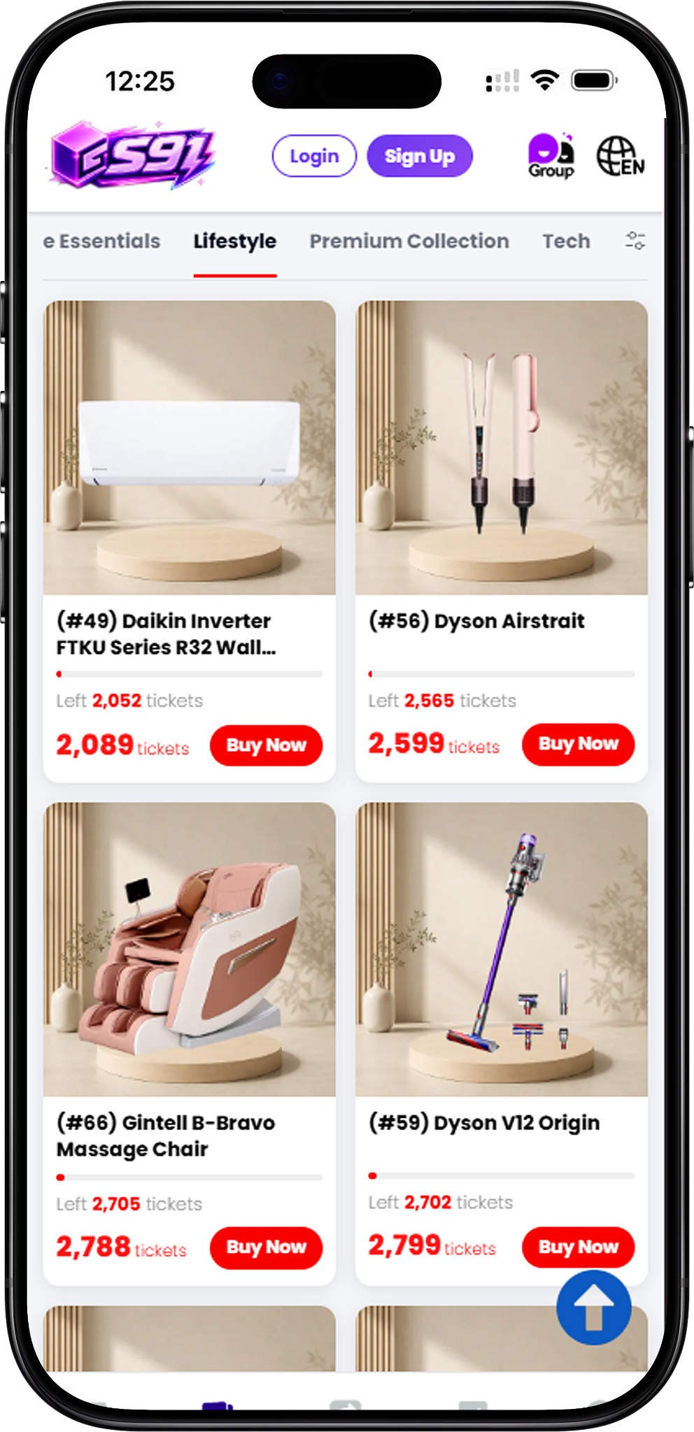 S91 RM1 Purchase Lifestyle Products